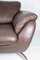 Brown Leather 2-Seater Sofa and Frame of Metal from Italsofa 5