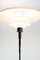 PH 4 1/2-3 1/2 Floor Lamp of Chrome with Shades of Opaline Glass by Poul Henningsen for Louis Poulsen 10