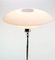 PH 4 1/2-3 1/2 Floor Lamp of Chrome with Shades of Opaline Glass by Poul Henningsen for Louis Poulsen 3