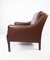 Danish Dark Brown Leather Easy Chair, 1960s 8