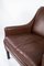 Danish Dark Brown Leather Easy Chair, 1960s, Image 6