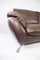 Großes Zwei-Sitzer Sofa aus Braunem Leder von Italsofa 2