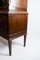 Hepplewhite Glass and Mahogany Cabinet with Brass Handles, 1930s, Image 16