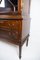 Hepplewhite Glass and Mahogany Cabinet with Brass Handles, 1930s, Image 15