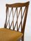 Dining Room Chairs in Walnut, 1940s, Set of 6, Image 6