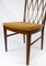Dining Room Chairs in Walnut, 1940s, Set of 6, Image 8