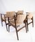 Danish Teak Dining Room Chairs, 1960s, Set of 4 4