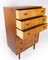 Danish Teak Chest of Drawers, 1960s 6