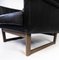 Black Leather Easy Chair by Illum Wikkelsø 8