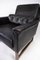 Black Leather Easy Chair by Illum Wikkelsø, Image 7