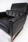 Fauteuil en Cuir Noir par Illum Wikkels 7