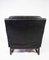 Black Leather Easy Chair by Illum Wikkelsø, Image 10