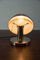 Lámpara de mesa o mesita de noche niquelada, años 20, Imagen 8