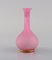 Vases and Two Flacons in Pink Mouth-Blown Art Glass, 1900s, Set of 4, Image 6