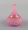 Vases and Two Flacons in Pink Mouth-Blown Art Glass, 1900s, Set of 4, Image 5