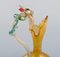 Carafe with Snake in Mouth Blown Art Glass from Barovier and Toso, Venice 3