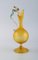 Carafe with Snake in Mouth Blown Art Glass from Barovier and Toso, Venice, Image 2