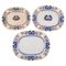 Antique Dishes in Hand-Painted Faience from Mintons, England, Set of 3, Image 1