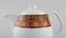 Medusa Teekanne aus Porzellan mit goldenem Dekor von Gianni Versace für Rosenthal 4