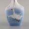 Art Nouveau Vase in Porcelain with Hand-Painted Geese from Royal Copenhagen 4