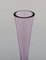 Vases in Purple Mouth-Blown Art Glass from Strömbergshyttan, Sweden, 1960s, Set of 2 7