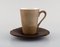 Tazas de café de porcelana con platillos de Kenji Fujita para Tackett Associates. Juego de 4, Imagen 2