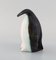 Pingouin en Céramique Vernie de European Studio Ceramicist, 1980s 3