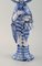 Statuetta autunnale in ceramica blu di Bjørn Wiinblad, Immagine 3