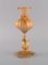 Geformte Vase aus mundgeblasenem Kunstglas von Barovier und Toso, Venedig 4