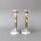 Aluminium and Brass Candle Stands by David Marshall, 1980s, Set of 2, Image 8