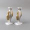Aluminium and Brass Candle Stands by David Marshall, 1980s, Set of 2, Image 7