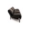 Black Leather Sofa by Vico Magistretti for Cassina 9