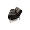 Black Leather Sofa by Vico Magistretti for Cassina 11