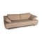 355 Cream Leather Sofa by Rolf Benz, Image 3