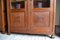 Identical Antique Oak Art Deco Bookcases, Set of 2, Image 8