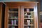 Identical Antique Oak Art Deco Bookcases, Set of 2 10