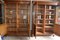 Identical Antique Oak Art Deco Bookcases, Set of 2 2