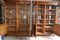 Identical Antique Oak Art Deco Bookcases, Set of 2, Image 2