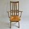 French Modernist Oak Garden Chairs, 1950s, Set of 2 5