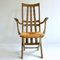 French Modernist Oak Garden Chairs, 1950s, Set of 2, Image 6