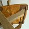 French Modernist Oak Garden Chairs, 1950s, Set of 2, Image 18