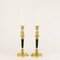 Couple Big French Empire Candlers With Female Caryatid, Early 19th Century, Set of 2 3