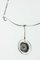 Silver and Fossil Necklace by Ibe Dahlquist 4