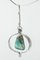 Silver and Turquoise Neck Ring by Anna Greta Eker, Image 2