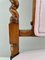 Silla auxiliar victoriana antigua de nogal tallado, Imagen 3