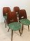 Lollipop Dining Chairs by Frantisek Jirak for Tatra, 1960s, Set of 4 5