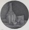 Giorgio Morandi, Stillleben mit Flasche und drei Gegenständen, Original Radierung, 1946 3