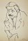 Umberto Maria Casotti, Portrait, Original Pen Drawing, 1947, Image 1