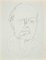 Raoul Dufy, Etude pour Autoportrait, Lithographie Originale, 1920s 1