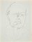 Raoul Dufy, Study for Self-Portrait, Original Lithograph, 1920s 1
